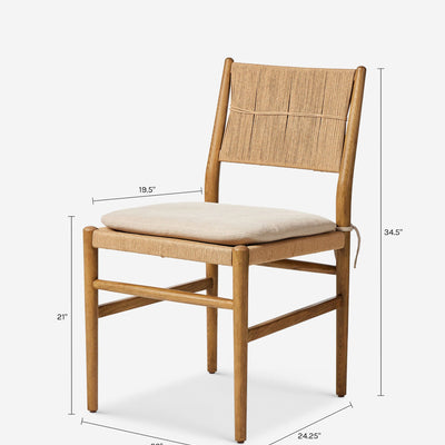 Dara Dining Chair by Amber Lewis x Four Hands