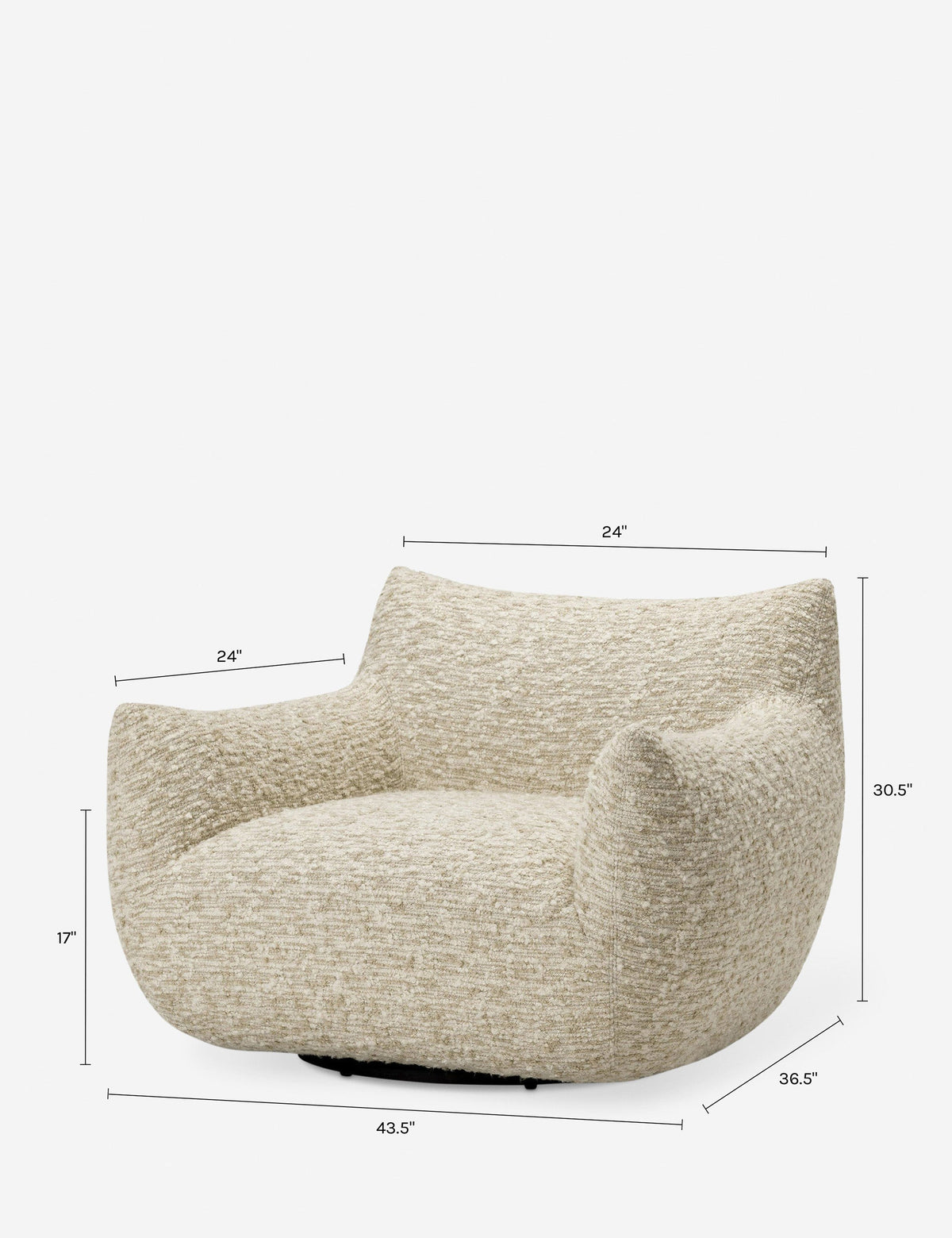 Tasia Swivel Chair