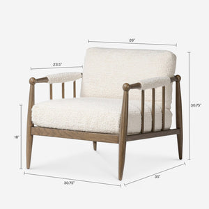 Warren  Accent Chair by Amber Lewis x Four Hands