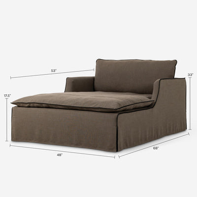 Hampton Slipcover Chaise