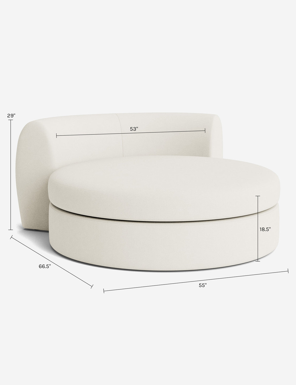 Buckley Modular Media Lounger