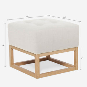 Grasmere Ottoman by Ginny Macdonald