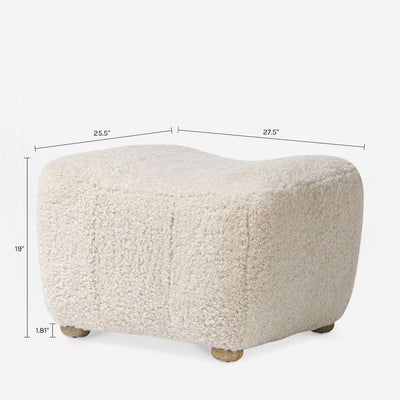 Oslo Ottoman by Amber Lewis x Four Hands