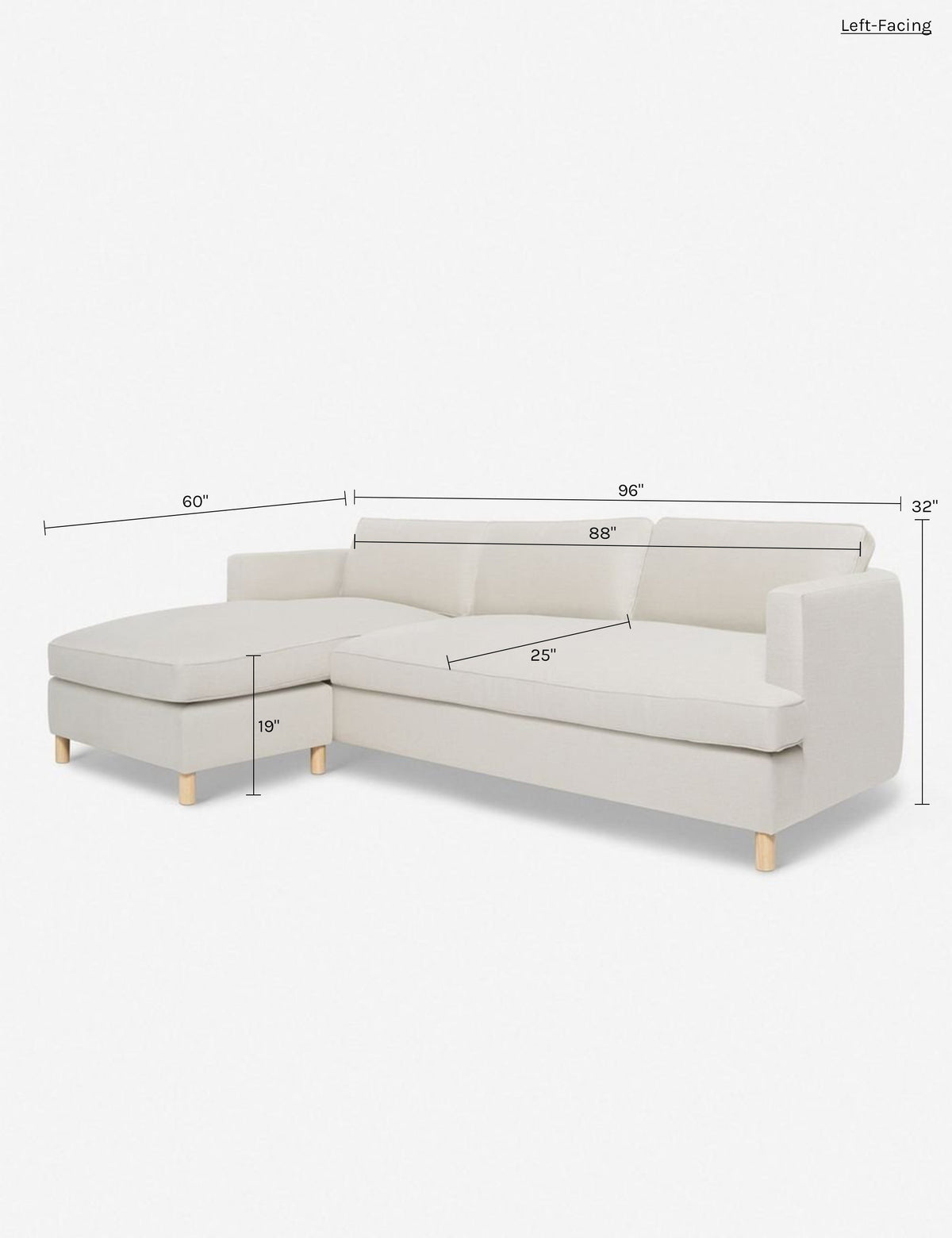Belmont Sectional Sofa by Ginny Macdonald