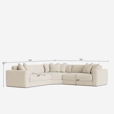 Hughes Sectional Sofa