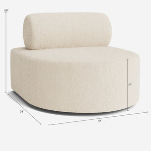 Sloman Modular Armless Chaise