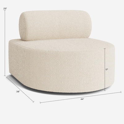 Sloman Modular Armless Chaise