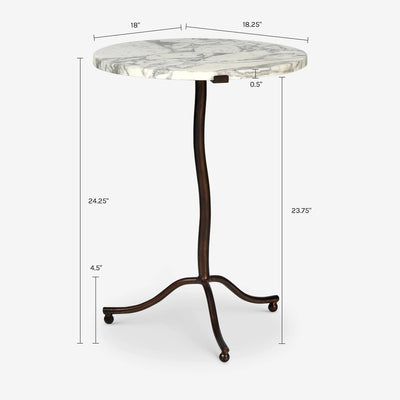 Cerrito Round Side Table