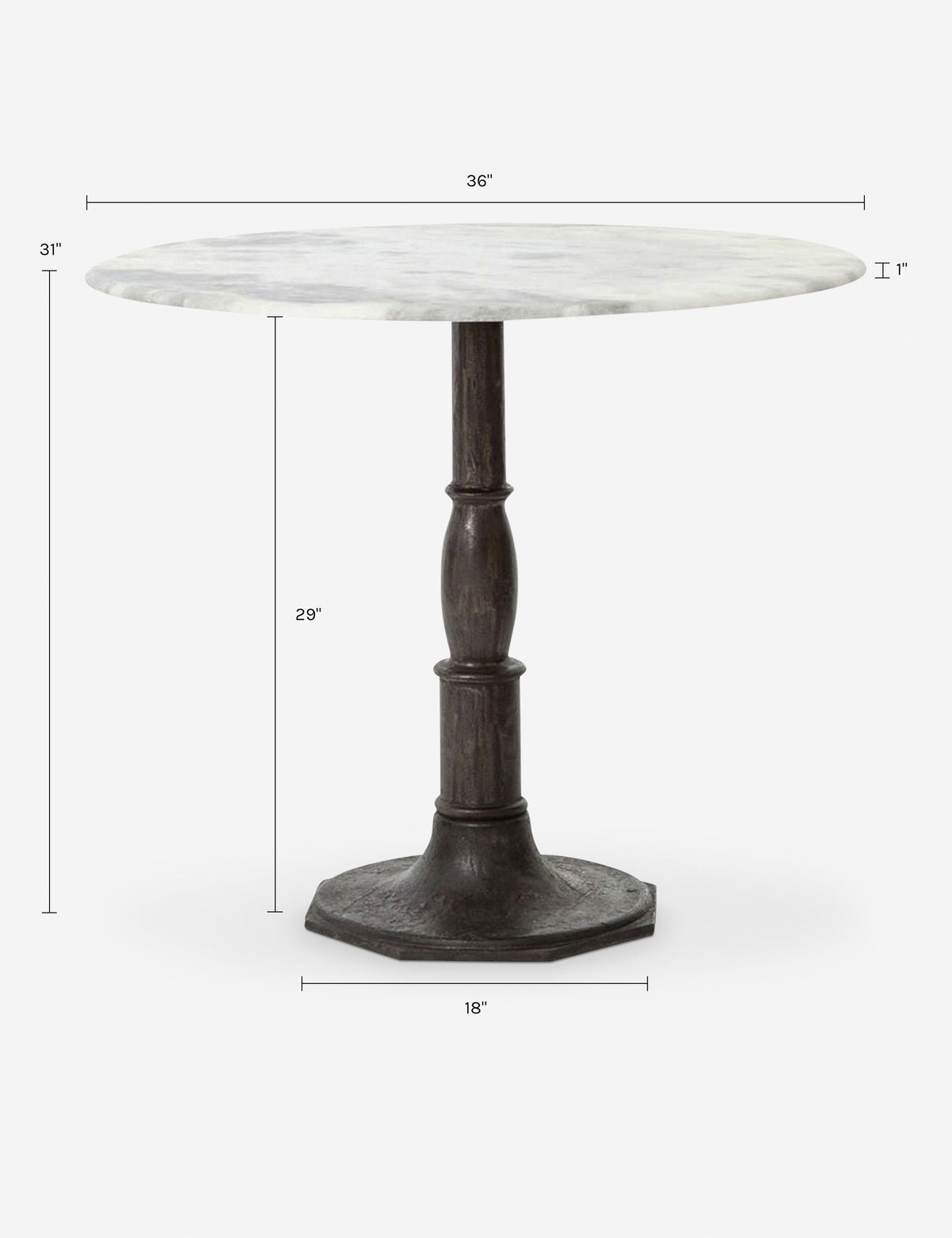 Chantilly Bistro Table