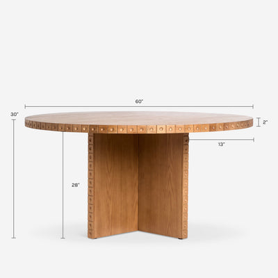 Edda Round Dining Table