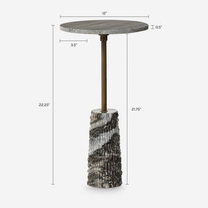 Fallow Round Side Table
