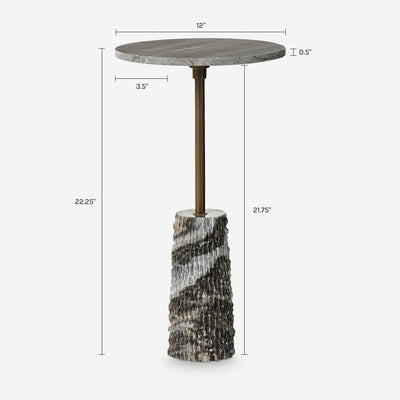 Fallow Round Side Table