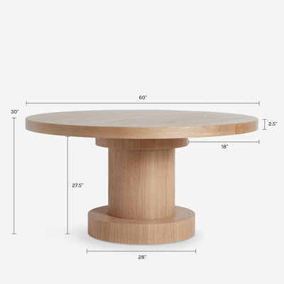 Karine Round Dining Table