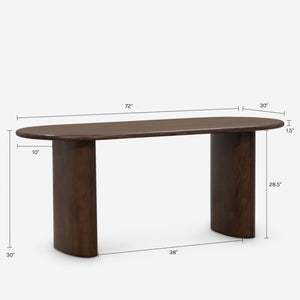 Mattea Oval Dining Table