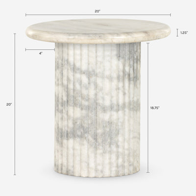 Mercer Round Side Table