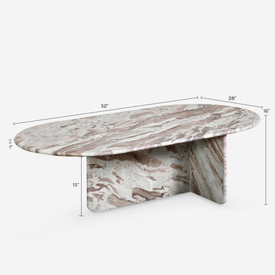 Pereda Oval Coffee Table