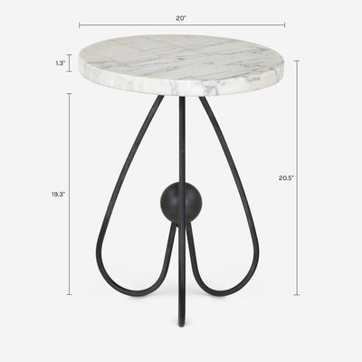 Vanetta Round Side Table