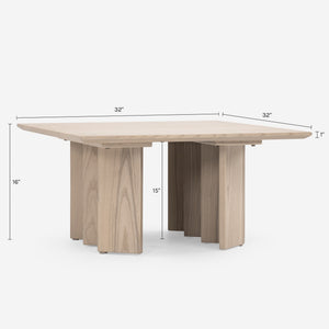 Zafal Square Coffee Table by Sun at Six