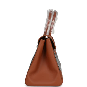 Goyard Saigon Tote Black & Brown Goyardine Canvas Palladium Hardware