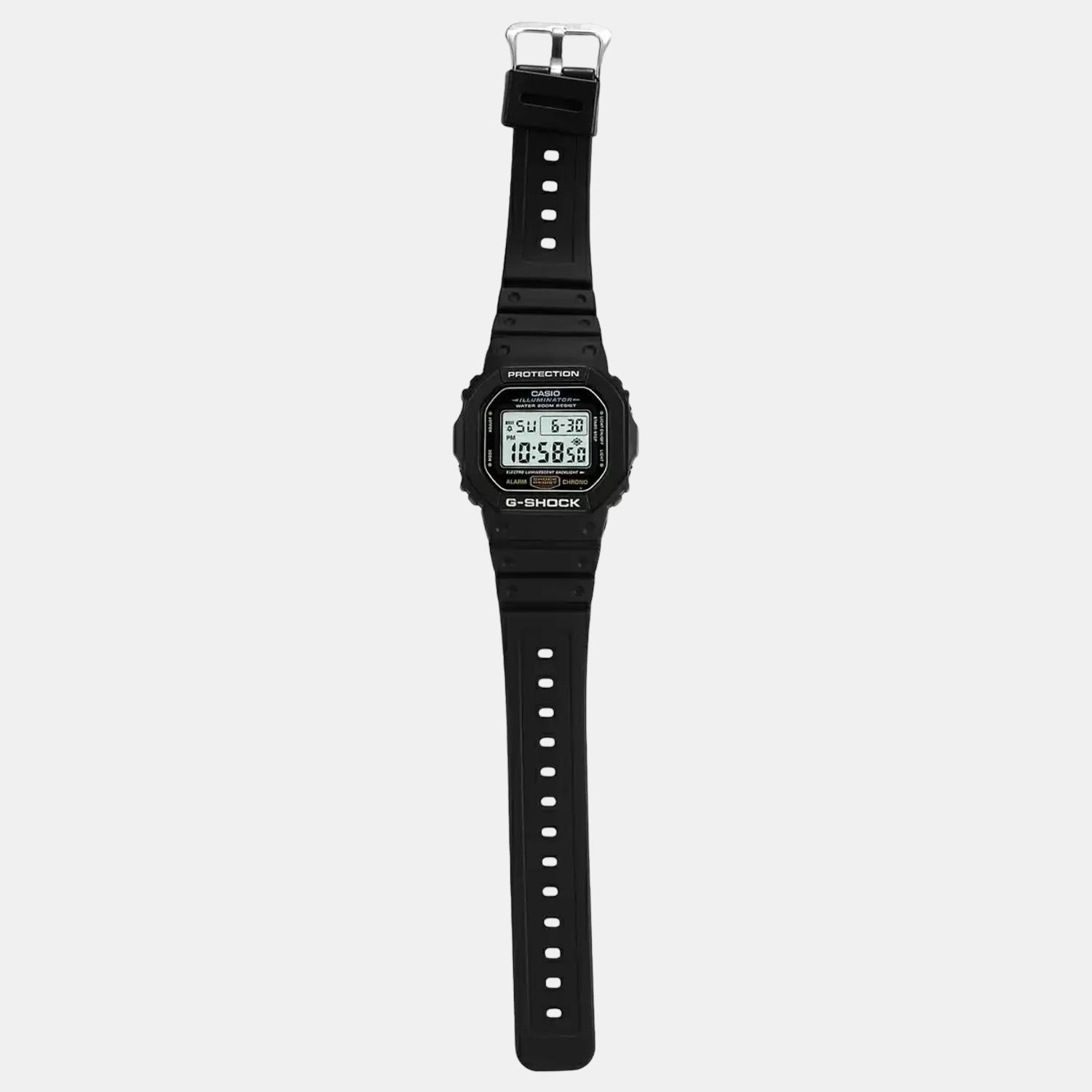 G-Shock Men Quartz Black Dial Digital Resin Watch G001