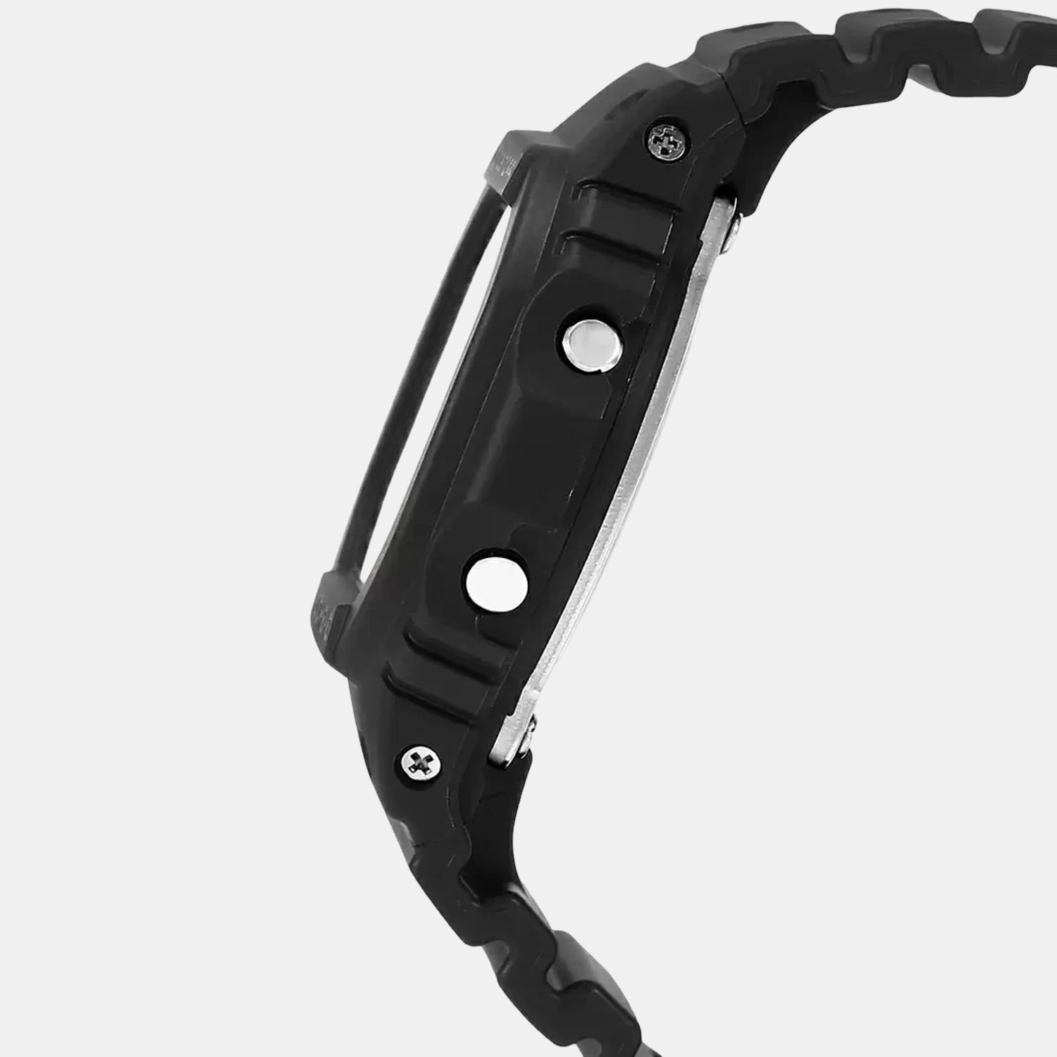 G-Shock Men Quartz Black Dial Digital Resin Watch G001