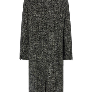 Dolce & Gabbana Bouclé Wool Coat