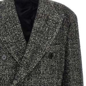Dolce & Gabbana Bouclé Wool Coat