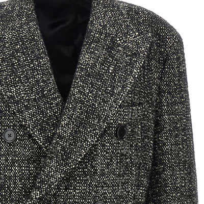 Dolce & Gabbana Bouclé Wool Coat