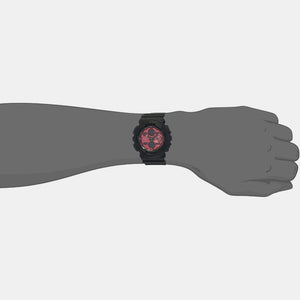 G-Shock Men Quartz Red Dial Analog-Digital Resin Watch G1002
