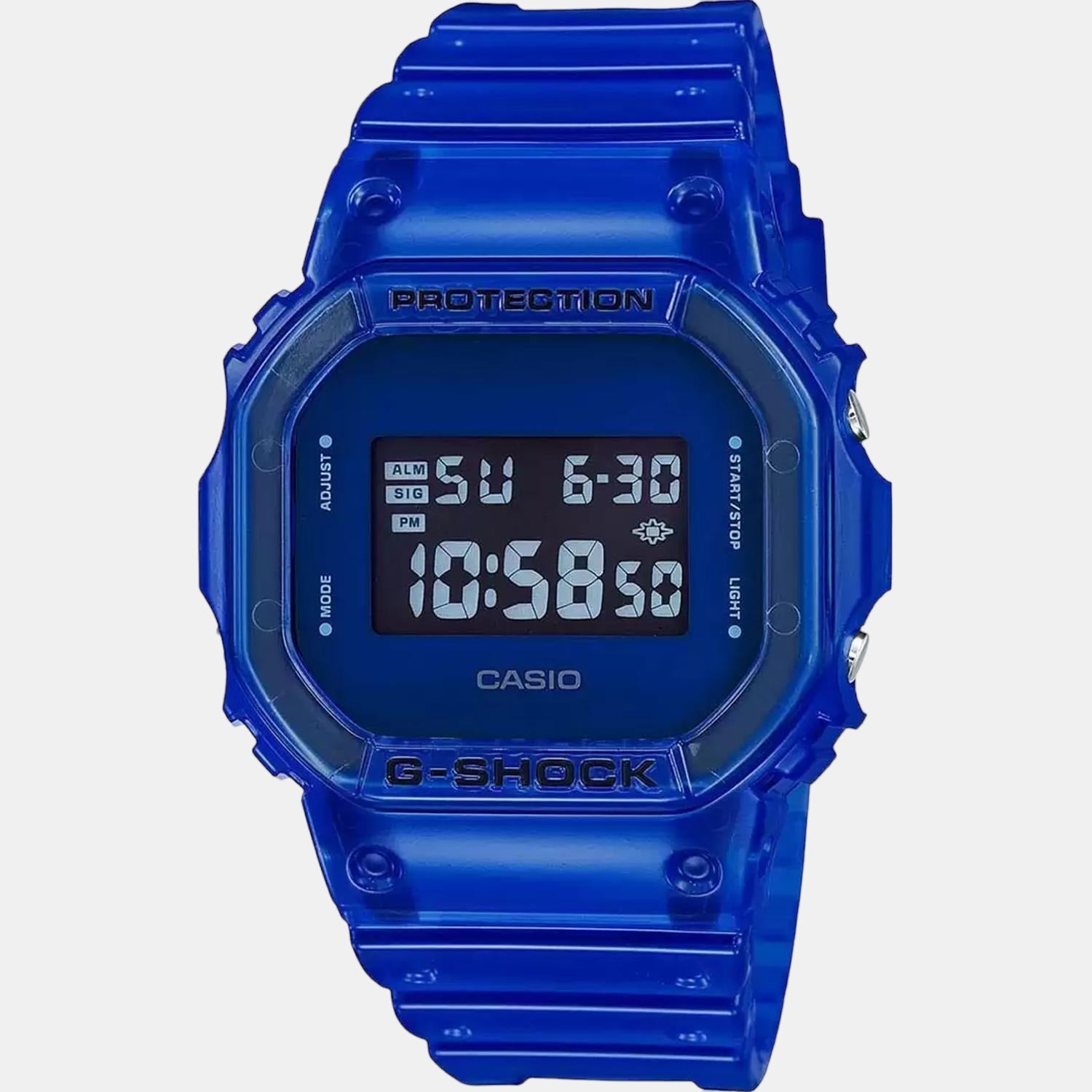 G-Shock Men Quartz Black Dial Digital Resin Watch G1003