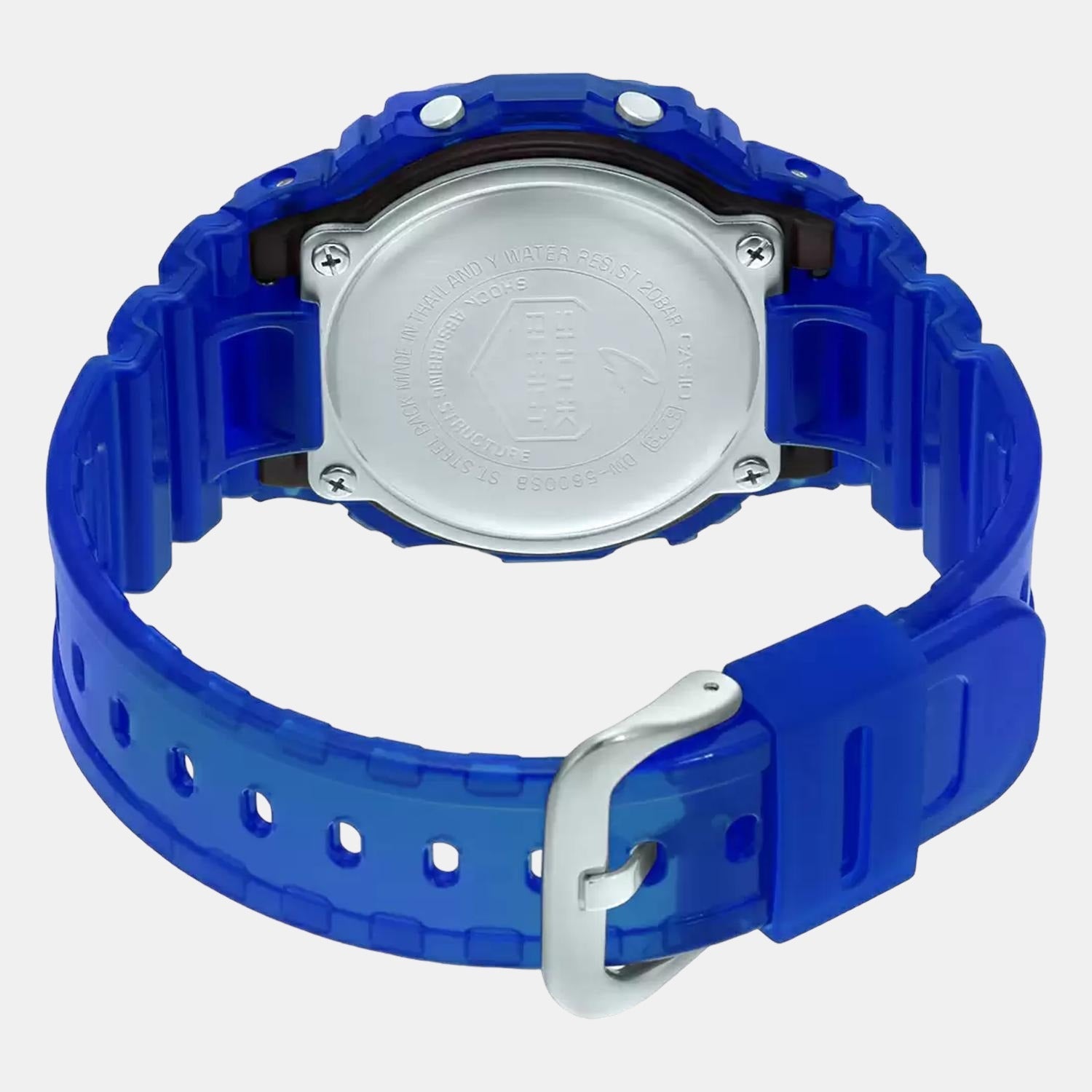 G-Shock Men Quartz Black Dial Digital Resin Watch G1003