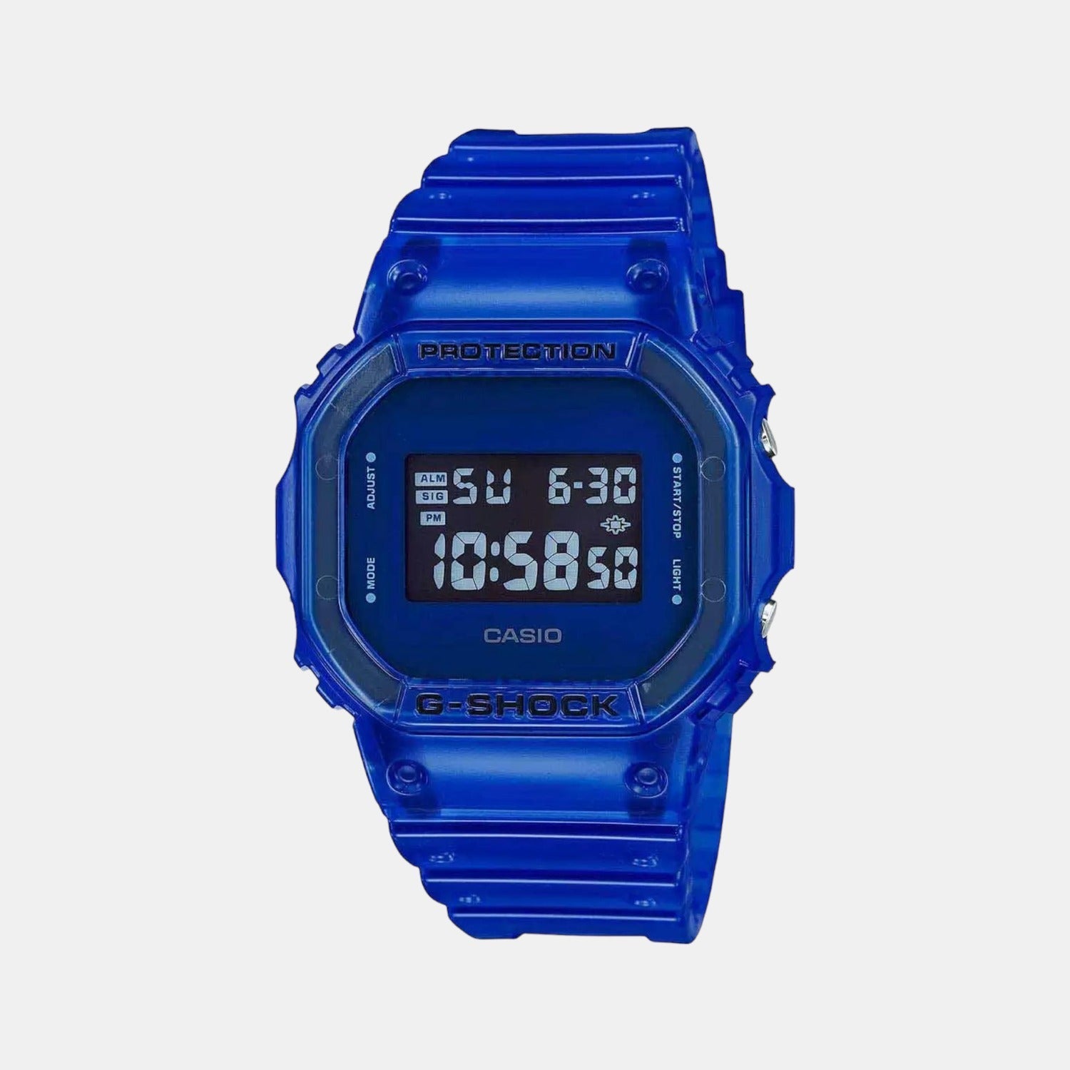 G-Shock Men Quartz Black Dial Digital Resin Watch G1003