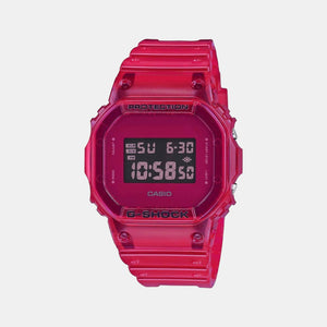 G-Shock Men Quartz Pink Dial Digital Resin Watch G1005