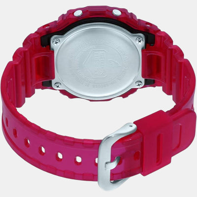 G-Shock Men Quartz Pink Dial Digital Resin Watch G1005