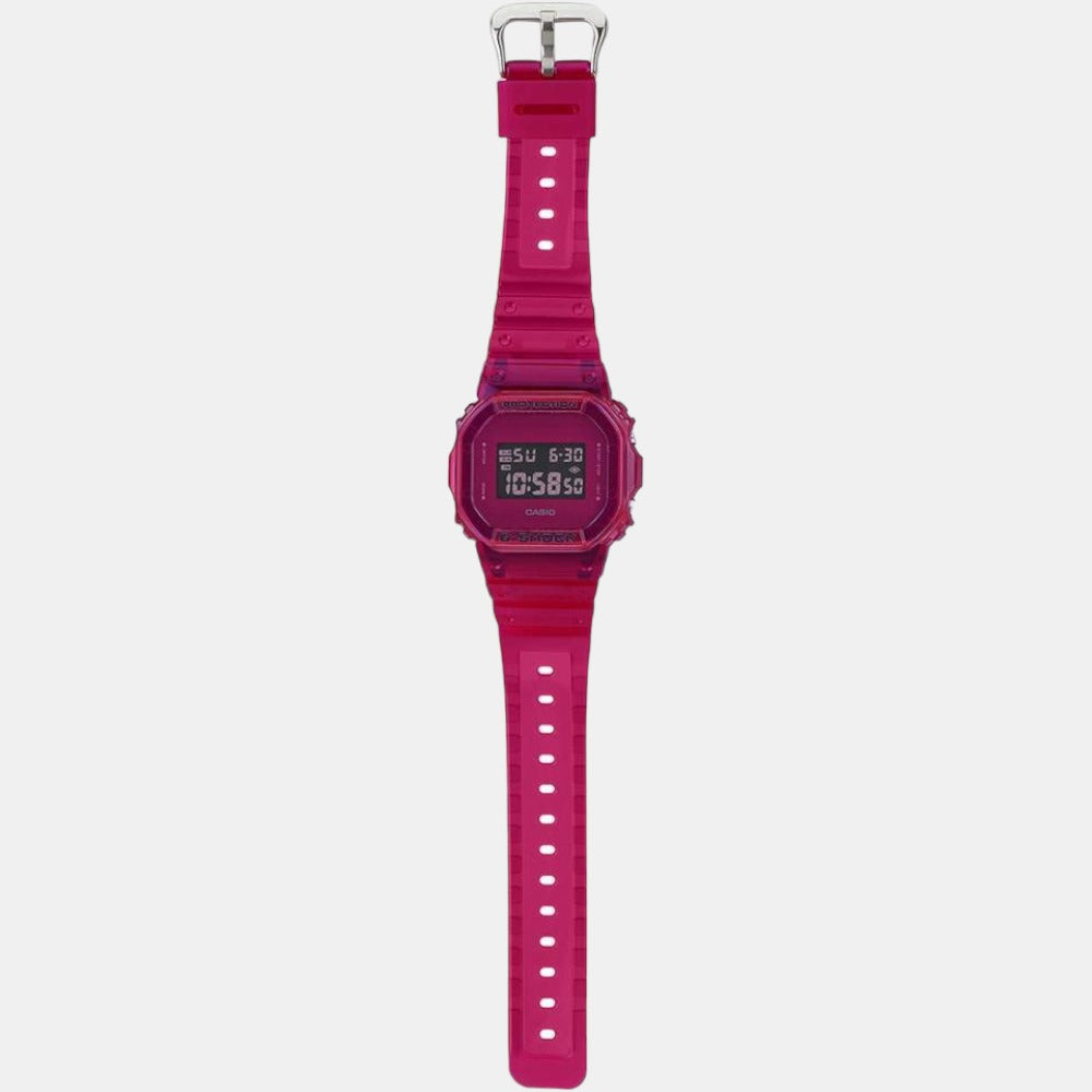 G-Shock Men Quartz Pink Dial Digital Resin Watch G1005