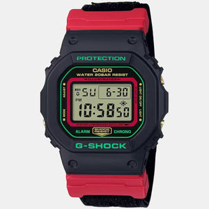 G-Shock Men Quartz Black Dial Digital Resin Watch G1008