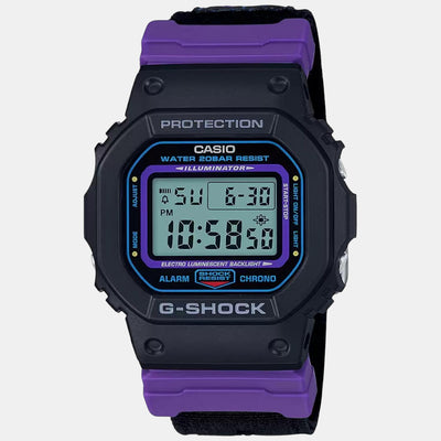 G-Shock Men Quartz Black Dial Digital Resin Watch G1009