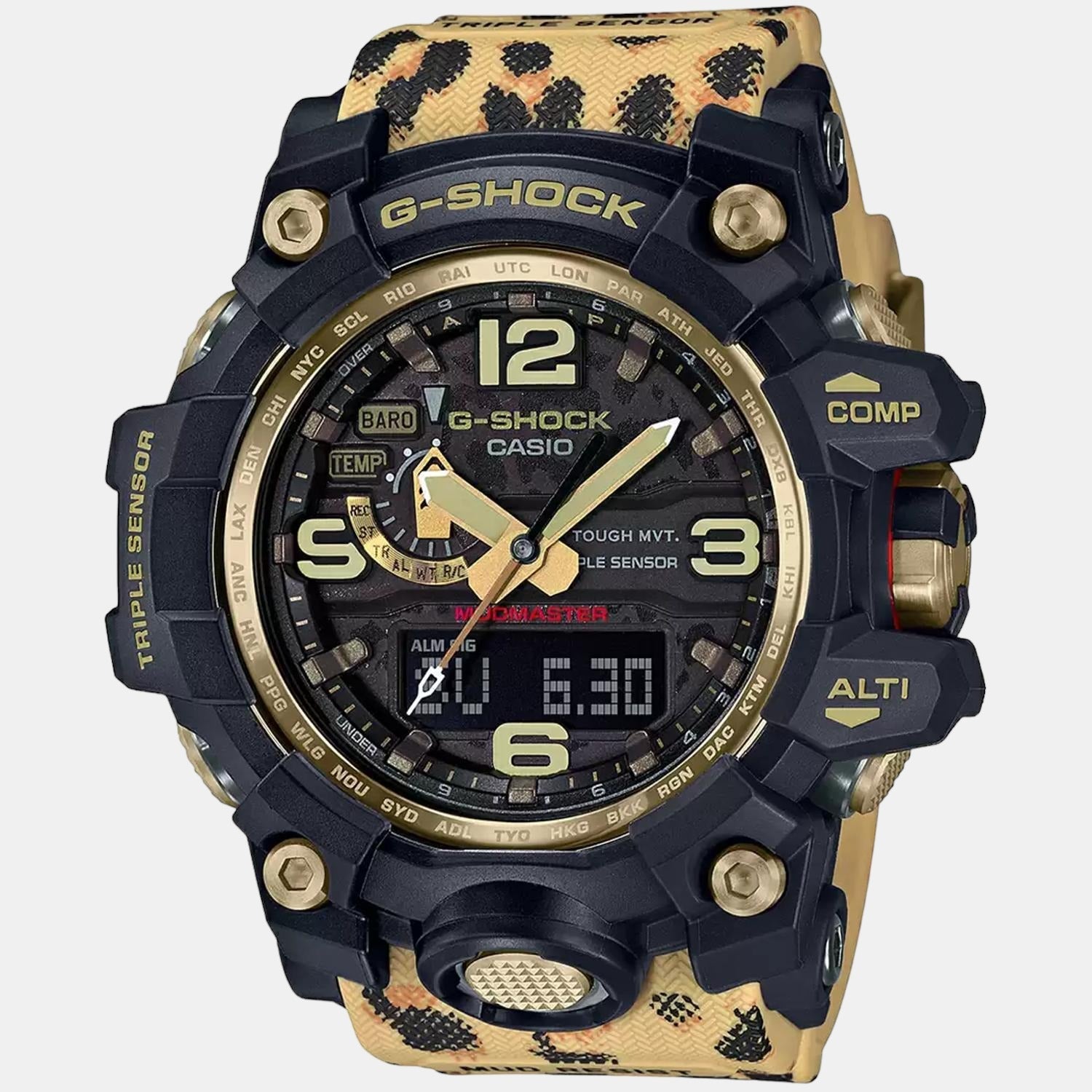 G-Shock Men Quartz Brown Dial Analog-Digital Resin Watch G1010