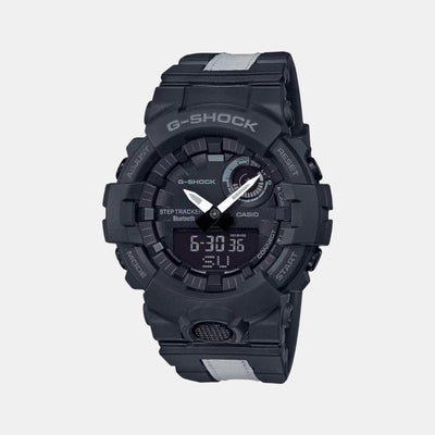 G-Shock Men Quartz Black Dial Analog-Digital Resin Watch G1012