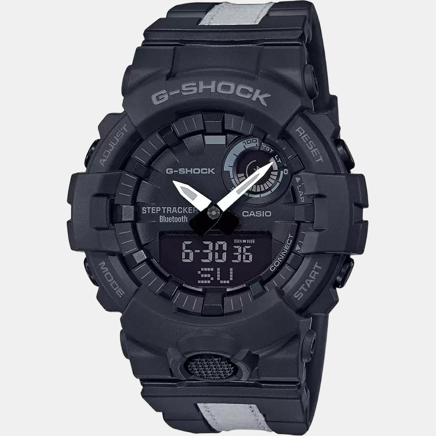 G-Shock Men Quartz Black Dial Analog-Digital Resin Watch G1012