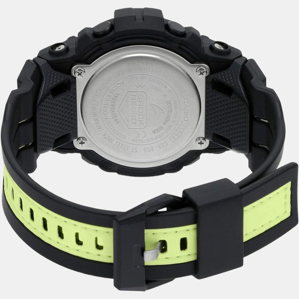 G-Shock Men Quartz Black Dial Analog-Digital Resin Watch G1013