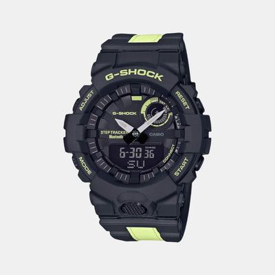 G-Shock Men Quartz Black Dial Analog-Digital Resin Watch G1013