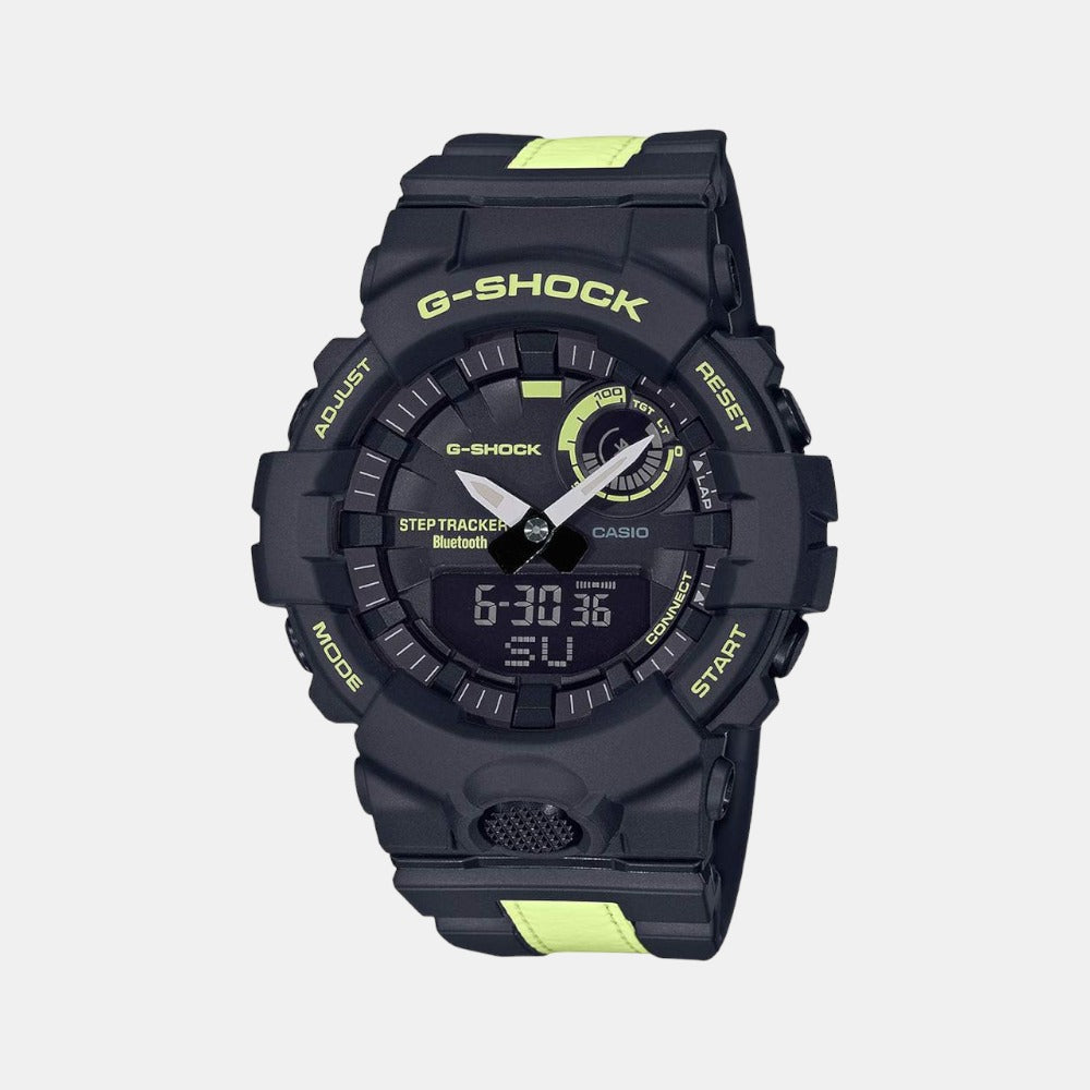 G-Shock Men Quartz Black Dial Analog-Digital Resin Watch G1013