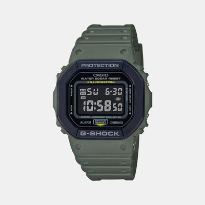 G-Shock Men Quartz Black Dial Digital Resin Watch G1015