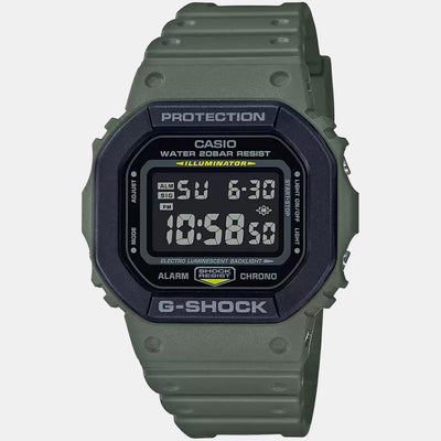 G-Shock Men Quartz Black Dial Digital Resin Watch G1015