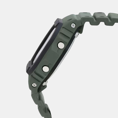 G-Shock Men Quartz Black Dial Digital Resin Watch G1015