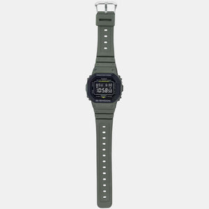 G-Shock Men Quartz Black Dial Digital Resin Watch G1015