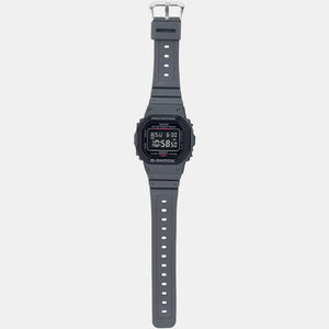 G-Shock Men Quartz Grey Dial Digital Resin Watch G1016
