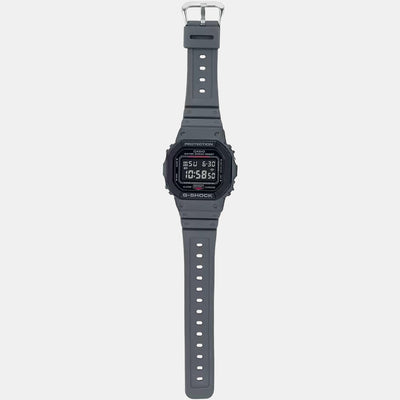 G-Shock Men Quartz Grey Dial Digital Resin Watch G1016
