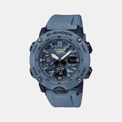 G-Shock Men Quartz Grey Dial Analog-Digital Resin Watch G1019